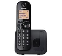 Panasonic KX-TGC210 Telefono DECT Nero Call Identifier, versione spagnola - NUOV