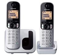 Panasonic KX-TGC212 Telefono DECT Metallico Identificatore di chiamata - NUOVO