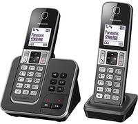 Panasonic KX-TGD322 DECT Identificatore di chiamata Nero, Grigio