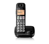 Panasonic KX-TGE110 Telefono DECT Identificatore di chiamata Nero