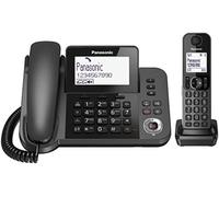 Panasonic KX-TGF320EXM Telefono a Filo abbinato a Cordless DECT con Segreteria T
