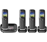 Panasonic KX TGJ423EB (Trio) - Telefono digitale cordless con segreteria telefonica e blocco di chiamata fastidioso