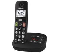 Panasonic KX-TGU130EXB - Telefono digitale wireless con segreteria telefonica, u