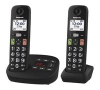 Panasonic KX-TGU132EXB - Telefono digitale wireless con segreteria telefonica, u