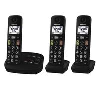 Panasonic KX-TGU133EXB telefono Telefono analogico/dect Nero - Nouvo