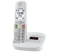 Panasonic KX-TGU430EXW - Telefono wireless digitale con segreteria telefonica, v