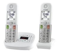 Panasonic KX-TGU432EXW - Telefono wireless digitale con segreteria telefonica, v