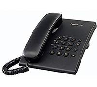 Telefono Fisso Panasonic KX-TS500EXB Nero