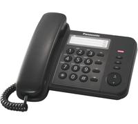 Panasonic KX-TS 520 Telefono Fisso, Nero