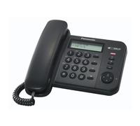Panasonic KX-TS560EX1B telefono Telefono analogico Identificatore di chiamata Nero