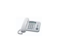 Panasonic KX-TS560EX1B telefono Telefono analogico Identificatore di chiamata Nero