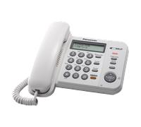 Panasonic KX-TS580EX1 Identificatore di chiamata Bianco