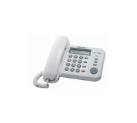 Panasonic KX-TS580EX1 Identificatore di chiamata Bianco