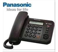 Panasonic KX-TS580EX1 Identificatore di chiamata Nero