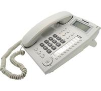 Panasonic Telefono fisso a filo Vivavoce Display LCD Installabile a muro Colore Bianco - KX-TS880EXW