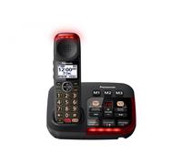 Panasonic Telefono cordless digitale amplificato con segreteria telefonica KX-TGM420