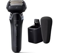 Panasonic Lamdash PRO 6 Blade Shaver Clean Charge Station ES-L670U-K Nero Gia...