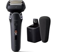 Panasonic Lamdash PRO 6 Blade Shaver Clean Charge Station ES-L690U-K Nero Gia...