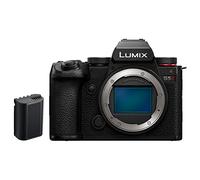 Panasonic LUMIX DC-S5 II Corpo Macchina Mirrorless Full Frame,4K 60P e 6k 30P, Schermo Ribaltabile, Wi-Fi, AF Ibrido di Fase Con 779 Punti, IS Attivo,Solo Corpo con Batteria di Ricambio, Nero