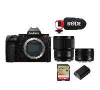 Panasonic Lumix DC-S5 II + Lumix S 18-40 F/4.5-6.3 + Lumix S 50mm F/1.8 Value Pack