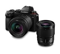 Panasonic Lumix S5 + 20-60mm F/3.5-5.6 + 50mm F/1.8 Corpo MILC 24,2 MP CMOS 6000 x 4000 Pixel Nero