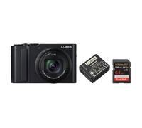 Panasonic Lumix DC-TZ300 + batteria BLG-10 + scheda SD da 32 GB
