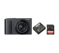 Panasonic Lumix DC-TZ300 + batteria BLG-10 + scheda SD da 32 GB