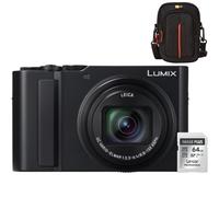 Panasonic Lumix DC-TZ300 - Nero + Lexar 64GB SDXC + Case Logic DCB-313 | ✅€200 di cashback