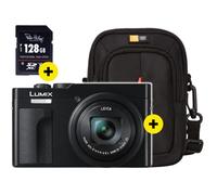 Panasonic Lumix DC-TZ99 Nero | ✅ Custodia Case Logic DCB-313 gratuita & scheda di memoria 128GB