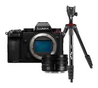 Panasonic LUMIX S5D + 18-40mm + Joby Action Tripod | ✅Garanzia di 5 anni