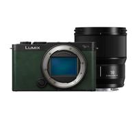 Panasonic LUMIX S9 Body Dark Olive + LUMIX L-mount S 18mm f/1.8 | ✅Prezzo competitivo
