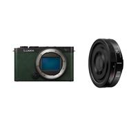 Panasonic Lumix S9 Corpo Dark Olive + Lumix S 26mm F/8 Messa a fuoco manuale