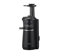 Panasonic Slow Juicer MJ-L501KXE, Estrattore Elettrico per Frutta e Verdura, 150 W, Acciaio Inox e Plastica, Design Elegante e Sottile, Accessorio per Ingredienti Surgelati, Nero