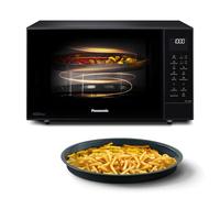 Panasonic NN-CT56RBEPG Friggitrice ad Aria e Forno a Microonde Combinato 4 in 1 da 27 L, Inverter da 1000W, Grill da 1300W, Convezione, Airfryer, 19 Programmi Automatici, Nero