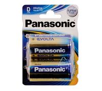 PANASONIC - Piles Alcaline Evolta D-LR20 X 2 - Box NUOVO