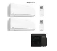 PANASONIC Power Heat ETHEREA Bianco 2 x 3,5kW Condizionatore Unità Esterna... [EEK: A+++]