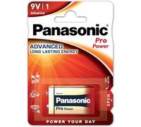 Panasonic Propower Batteria 9 V, 1 Pezzo, Argento
