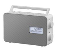 Panasonic Radio Portatile Digitale DAB+ Radiolina Bluetoooth Bianco RF-D30BTEG-W