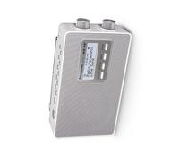 Panasonic Radio digitale, bianco, DAB+/FM, alimentazione a batteria