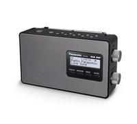 Panasonic RF-D10EG-K - Radio digitale, nero, DAB+/FM, alimentazione a batteria