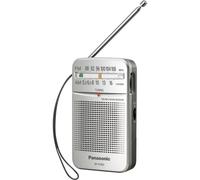 Radio Panasonic RF-P50D portatile AM/FM display analogico argento