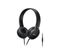 Panasonic RP-HF300M Cuffie Stereo a Padiglione, Suono Ricco e Potente con Driver da 30 mm, Pieghevoli e Comode per Viaggiare, Design Ergonomico Elegante, Compatibili con Smartphone, Nero
