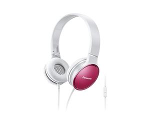 PANASONIC RP-HF300ME-P AURICOLARI, Rosa, Bianco