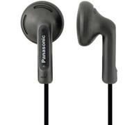 Panasonic RP-HV094E-K Wired In-Ear Headphones, Comfortable Fit, Clear Sound, Bla