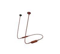 Panasonic RP-NJ310B Auricolari Bluetooth, Sistema XBS per Bassi Potenti, 6 Ore di Riproduzione Wireless, Ricarica Veloce, Comandi Vocali, Compatibili con Smartphone, Design a Tenuta Stabile, Rosso