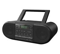 Panasonic RX-D552 Radio DAB+, Bluetooth, Lettore Cd, Design Vintage, 20W, USB, Telecomando Incluso, Portatile, Sound Booster, Nero