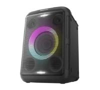 Panasonic SC-BMAX5E-K Altoparlante Portatile per Feste con Bluetooth, Luci Integrate, 75W, USB, Ingresso Ottico per TV, Ingressi Chitarra e Mic per Karaoke, Nero