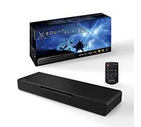 Panasonic SC-HTB01 Pc Gaming Speaker, Subwoofer Integrato SOUNDSLAYER, 80W, Surround 2.1 ch, Dolby Atmos, DTS:X, 4K HDR Pass Through, 3 Modalità Audio di Gioco, Nero