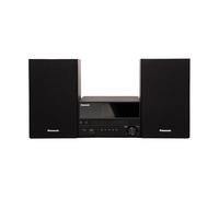Panasonic SC-PM300 Micro Sistema Compatto, 60W, CD/DAB+/FM/Bluetooth, Nero | Radio FM, display TFT 2,4 pollici, due altoparlanti 10 cm, USB e Aux, 5 EQ, telecomando, menu 17 lingue