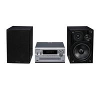 Panasonic SC-PMX94EG-S set audio da casa Microsistema per la Nero, Argento 120 W [SC-PMX94EG-S]